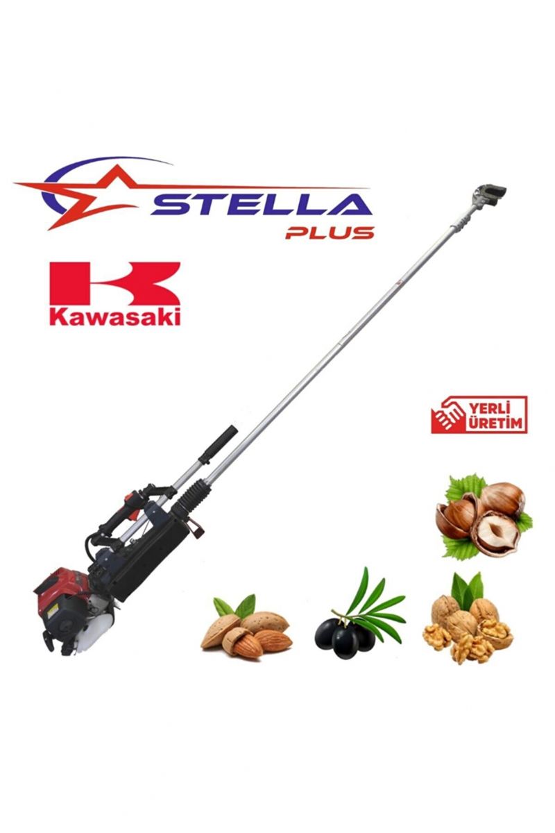 KAWASAKI TJ53E STELLA PLUS SP1000 - ZEYTİN FINDIK BADEM CEVİZ MEYVE HASAT SİLKME MAKİNESİ 