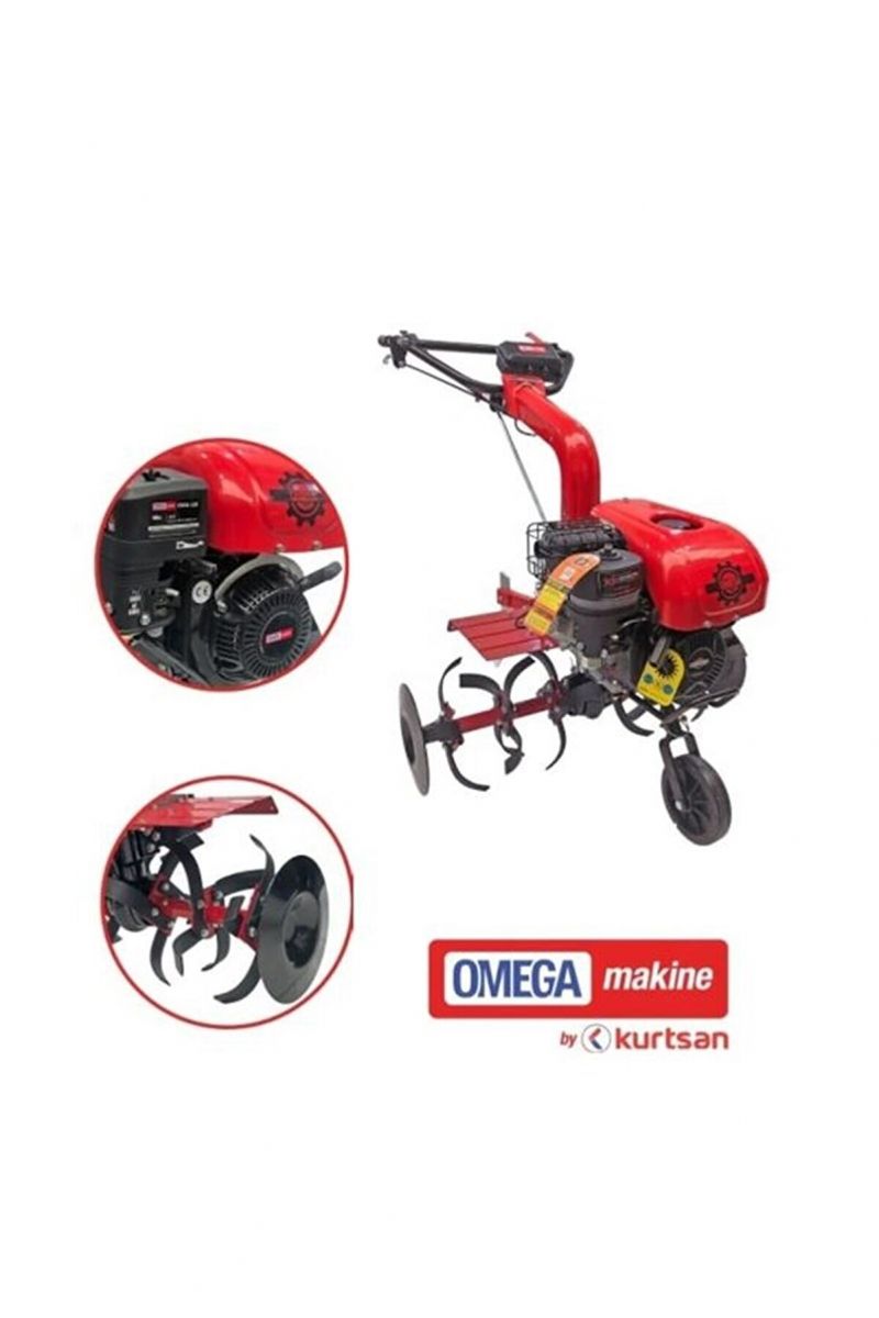 Omega 210 T 168 F 6.5 HP 2+1 Şanzımanlı Benzinli Çapa Makinesi