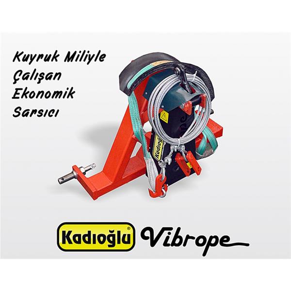 Kadıoğlu Vibrope Ceviz, Vişne, Badem Halatlı Silkeleme Makinası